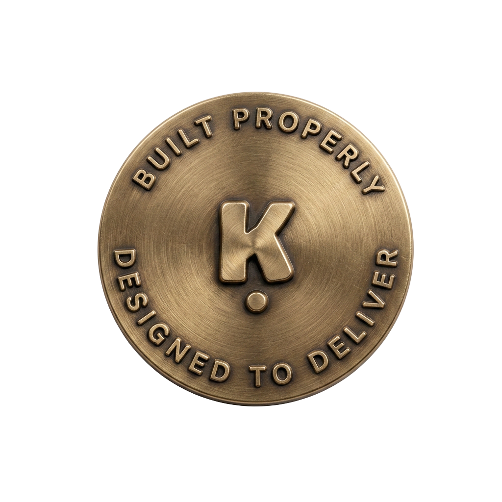 Built Properly · Designed to Deliver